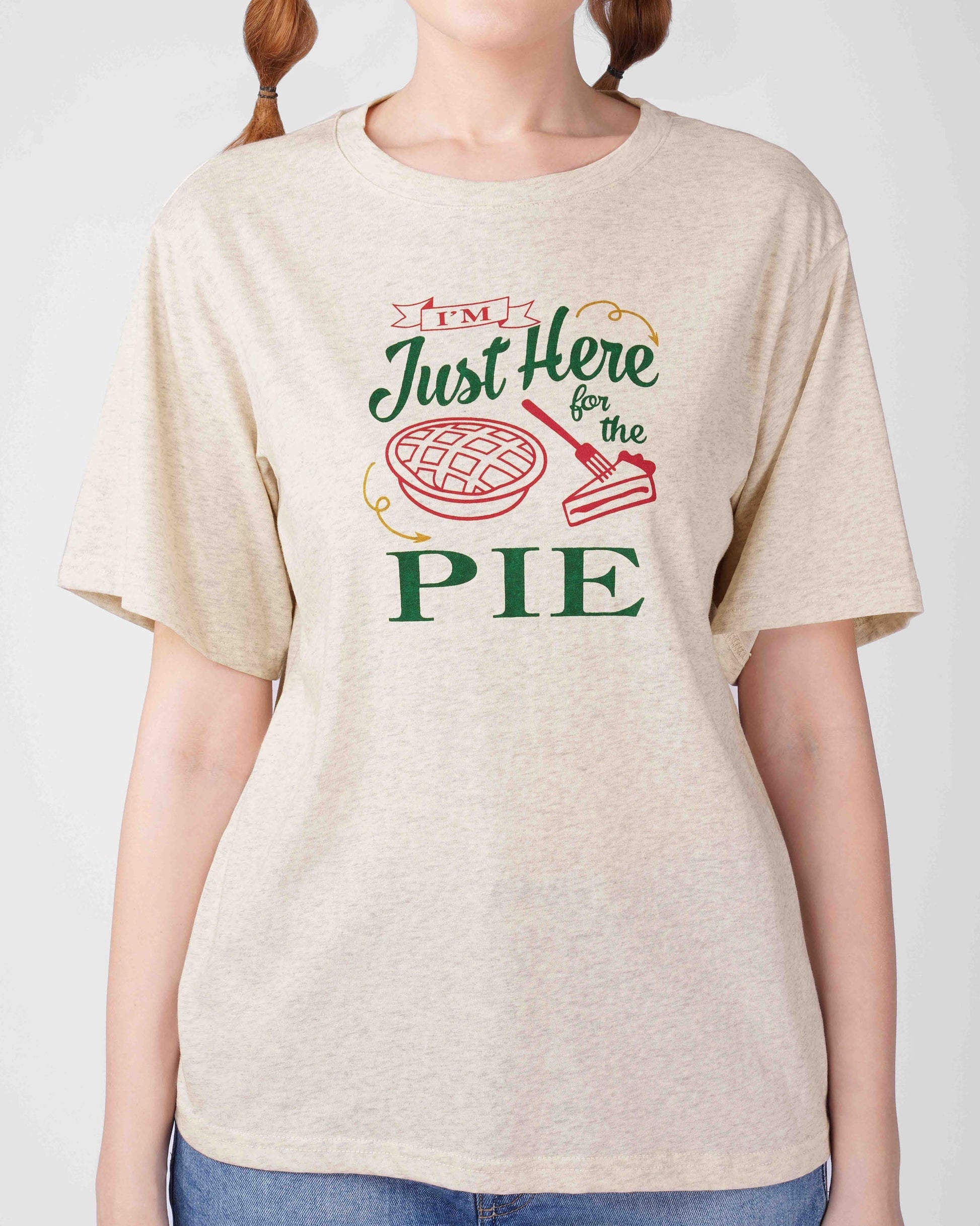 T-shirt -Just here Pie Blnkz