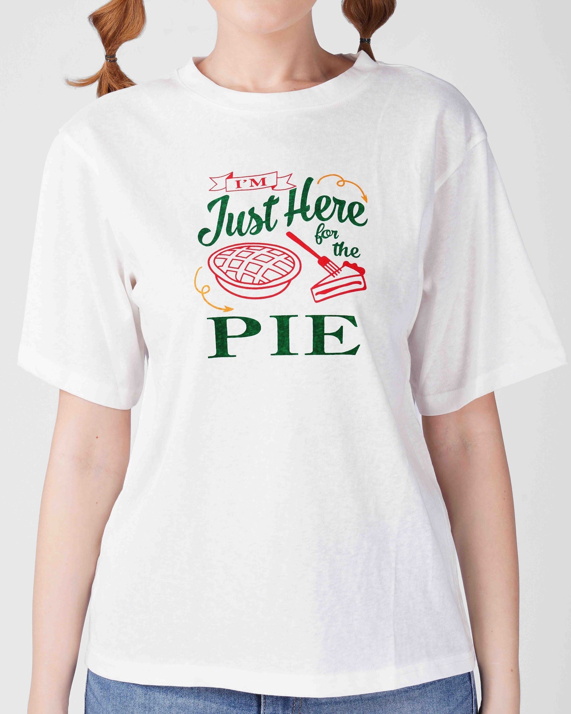 T-shirt -Just here Pie Blnkz