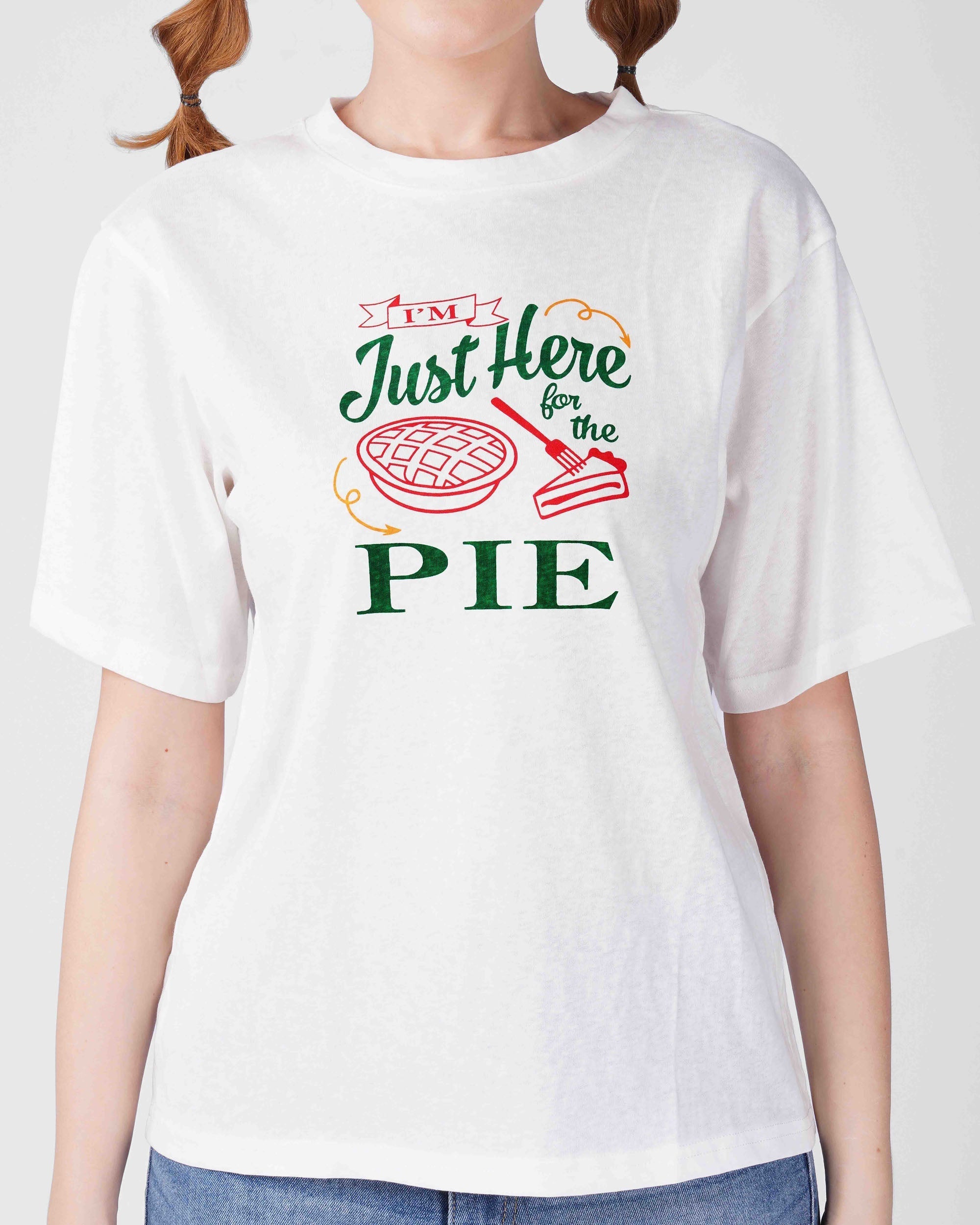 T-shirt -Just here Pie Blnkz