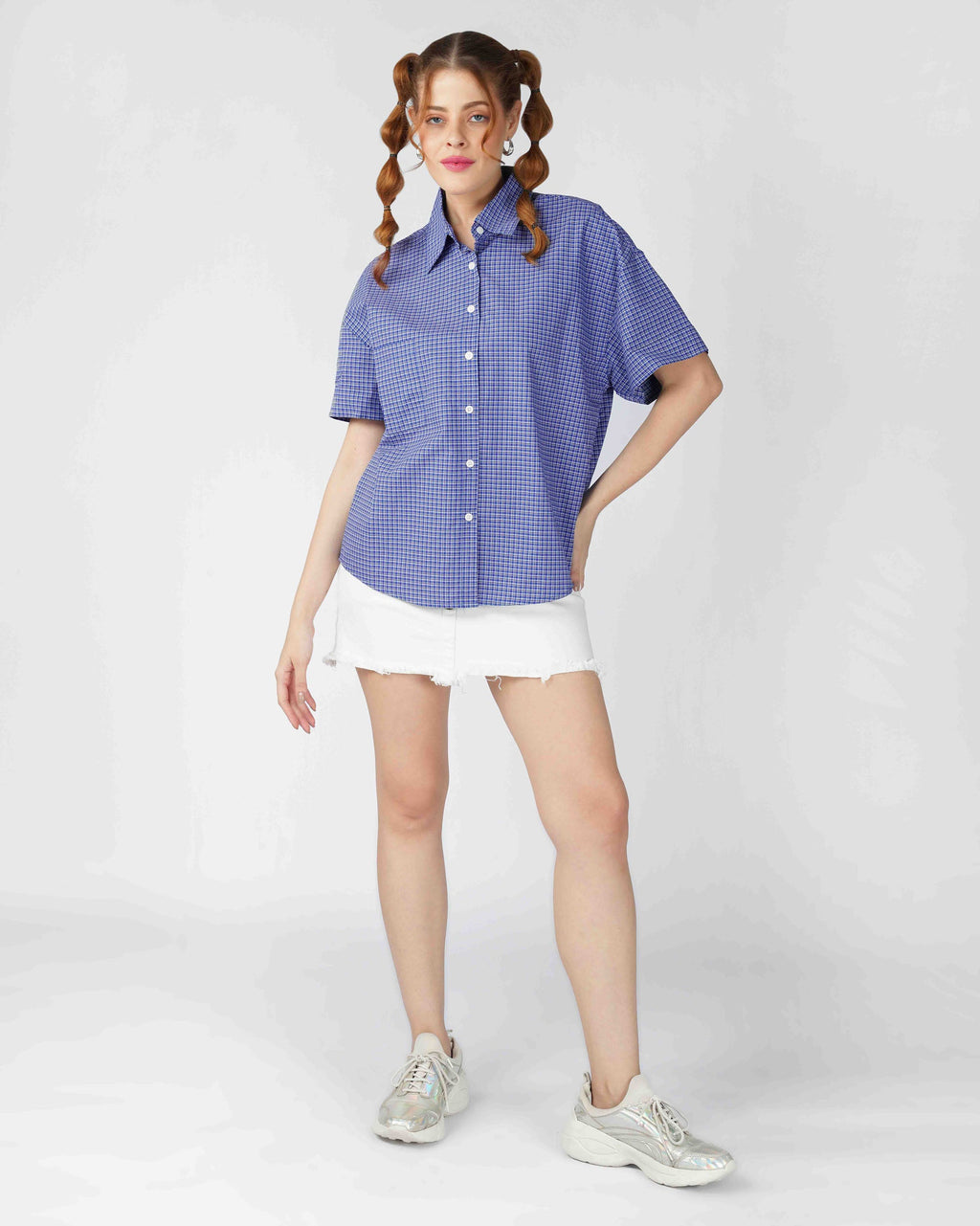 Shirt- relaxed fit check