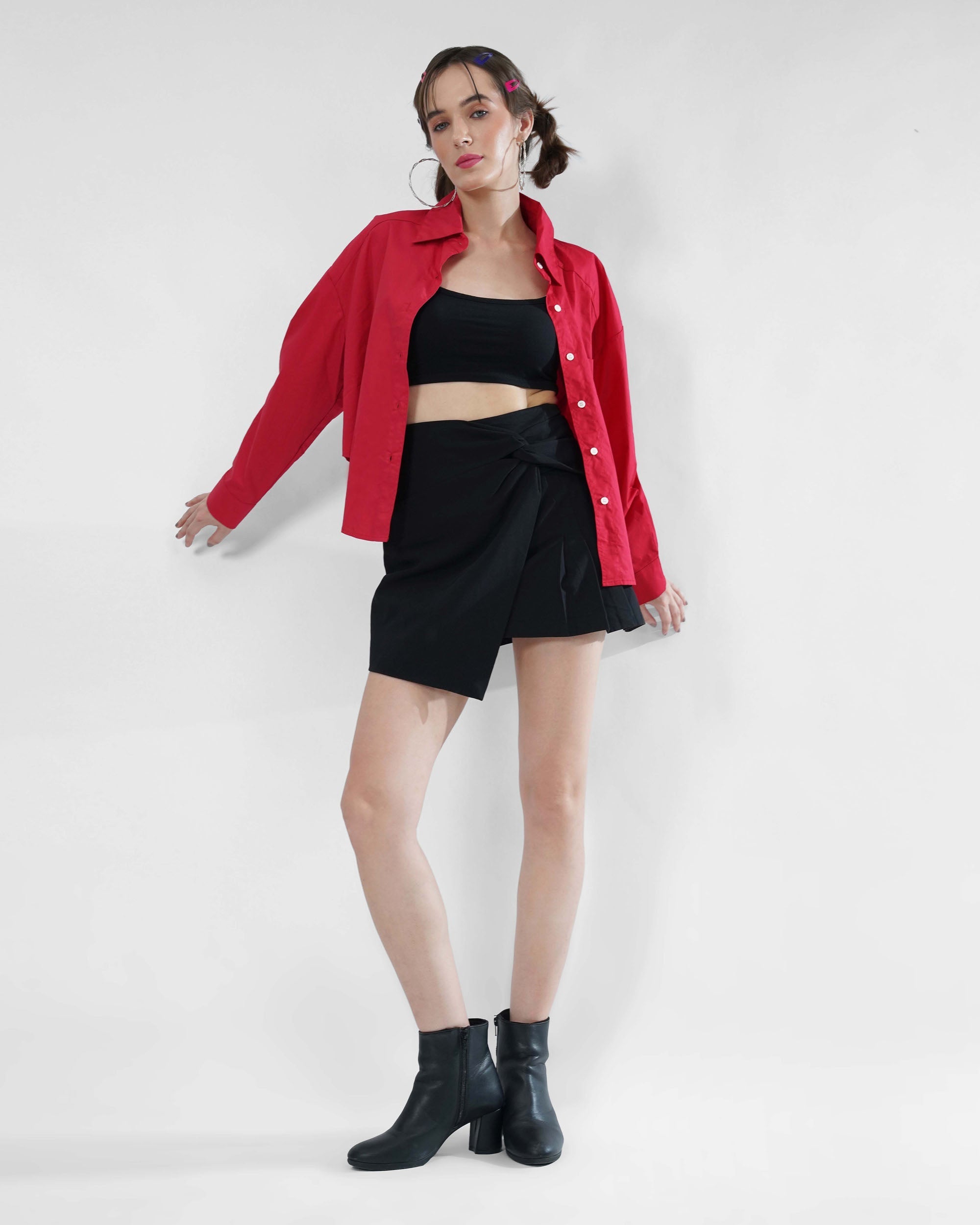 Shirt- relaxed fit solid Blnkz