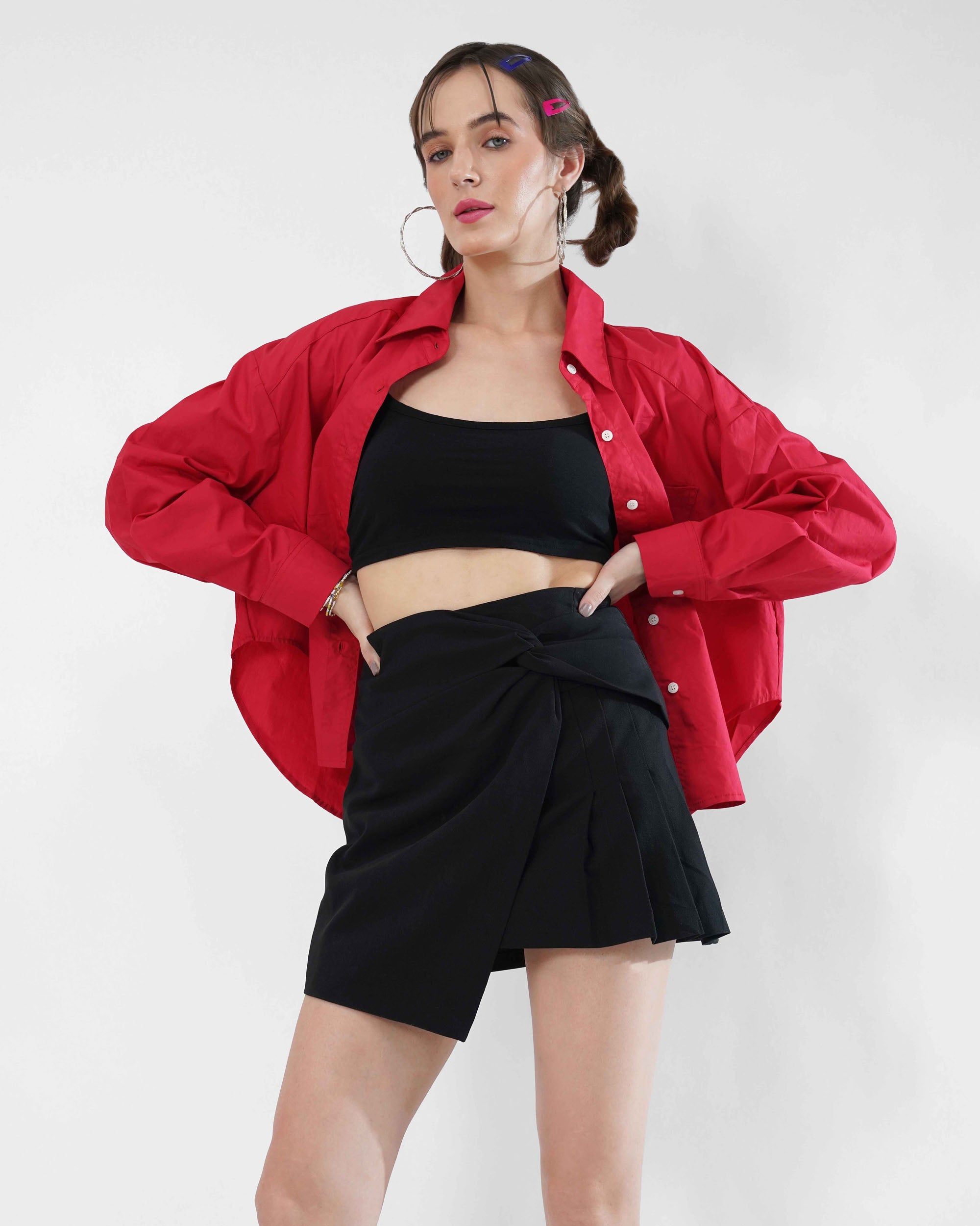 Shirt- relaxed fit solid