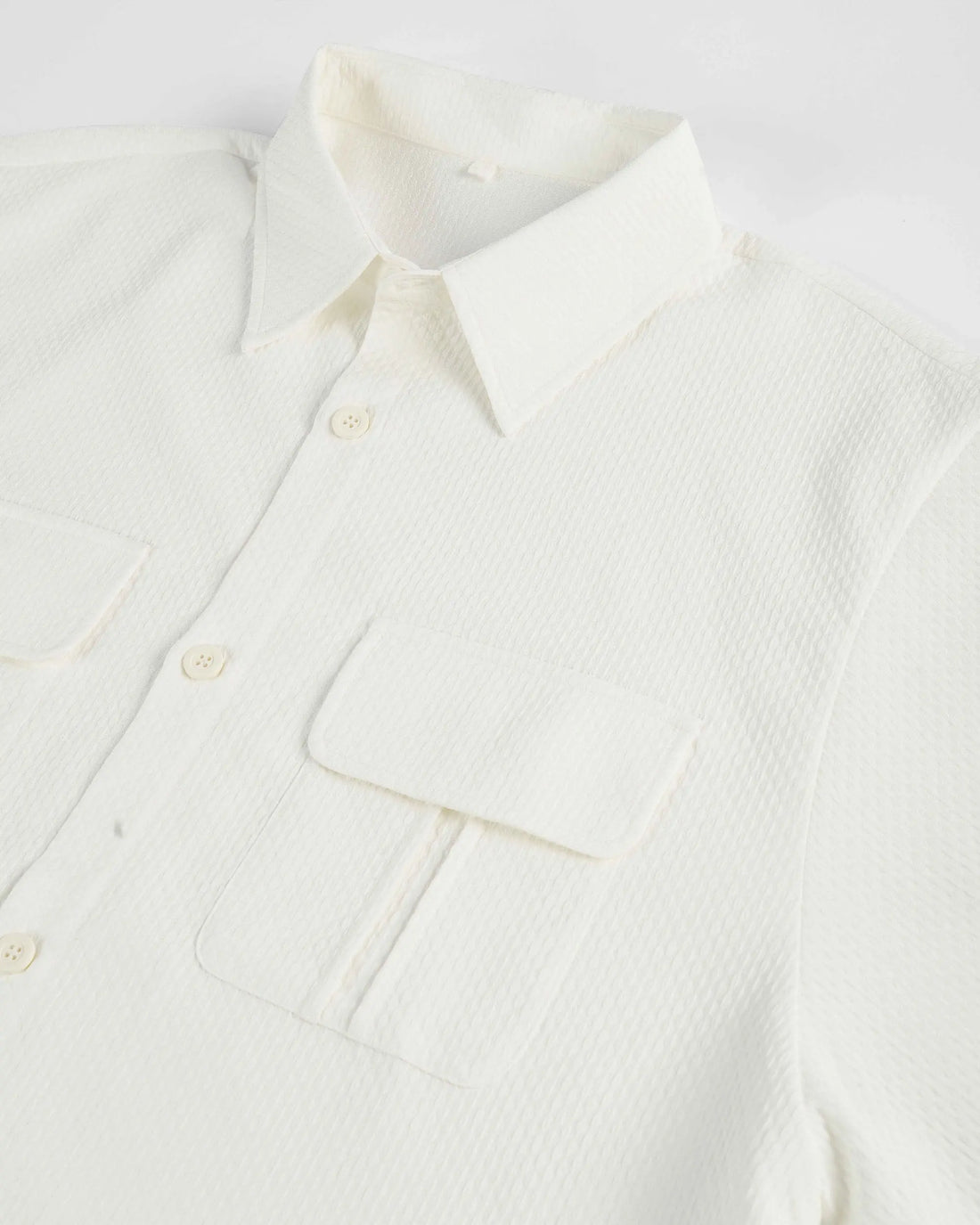 Shirt Half Sleeve - White Blnkz