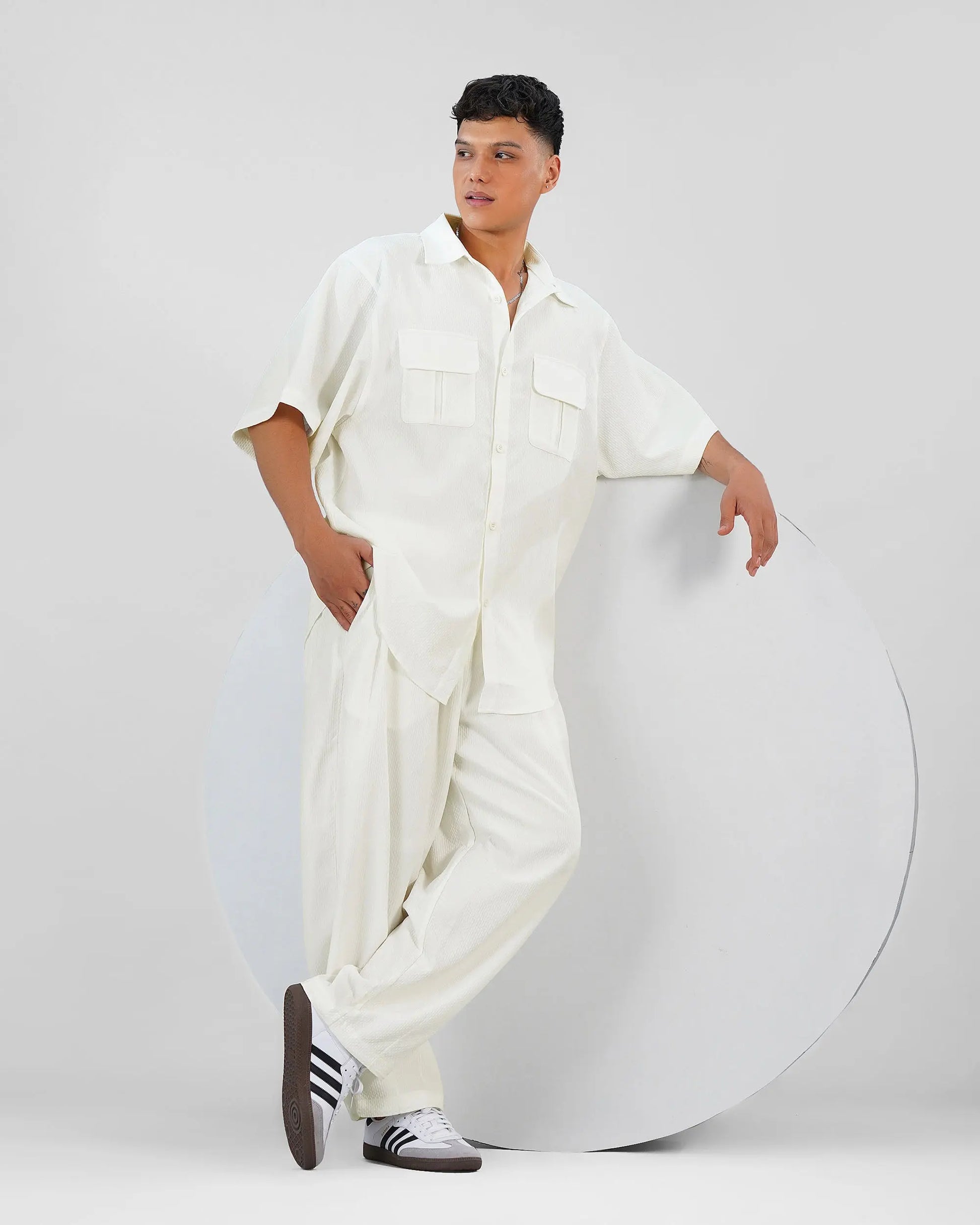 Shirt Half Sleeve Co-Ord Set Blnkz