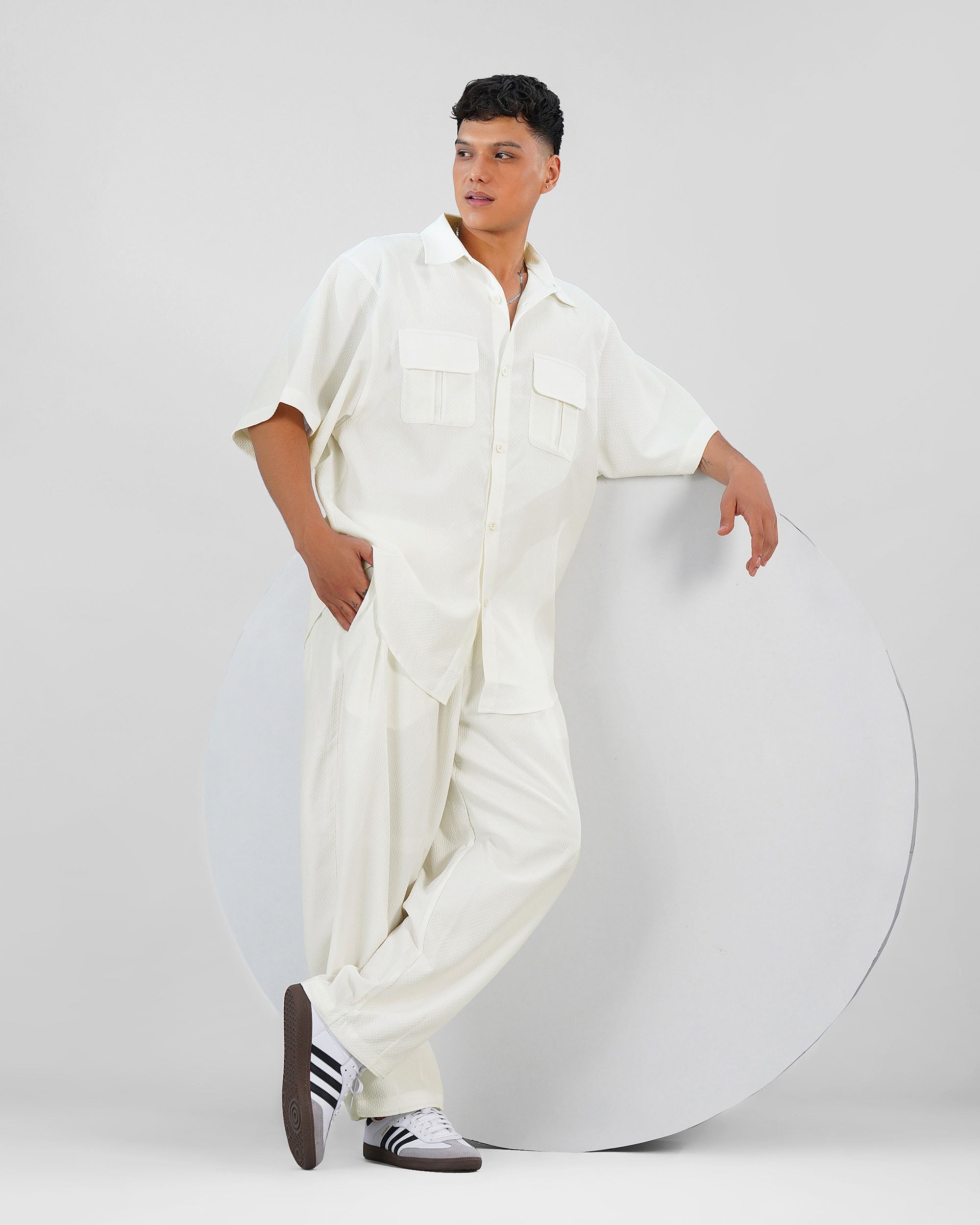 Shirt Half Sleeve Co-Ord Set