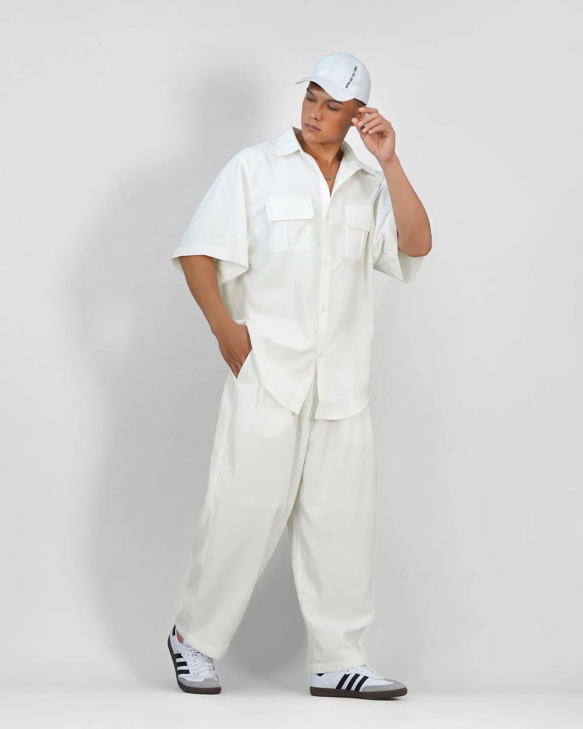 Shirt Half Sleeve Co-Ord Set Blnkz