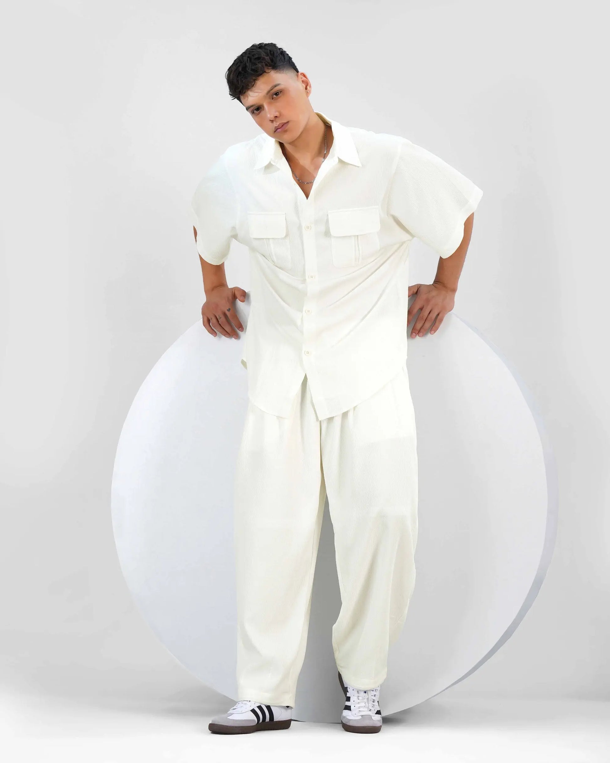 Shirt Half Sleeve Co-Ord Set Blnkz