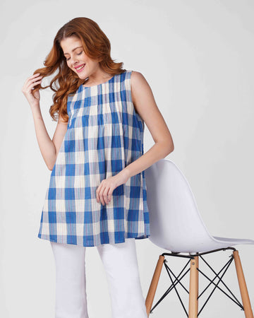 Top - Check design Blnkz