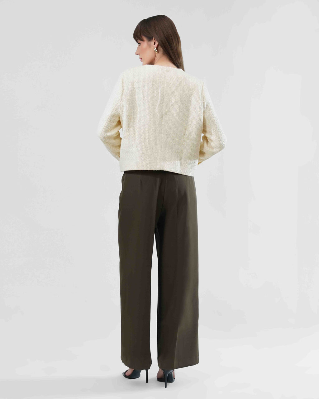 Jacket in sludge fabric