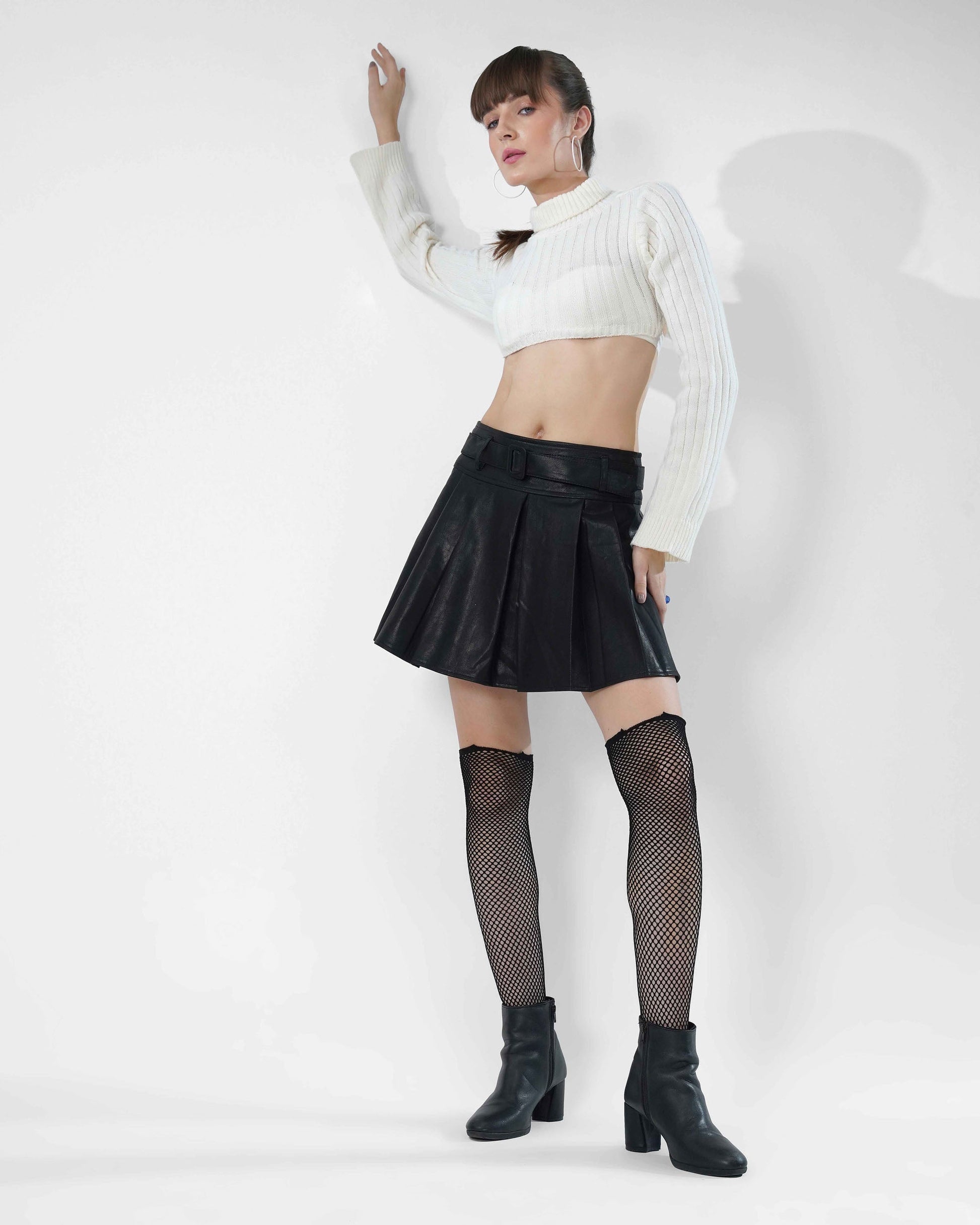 Leather Skirt Blnkz