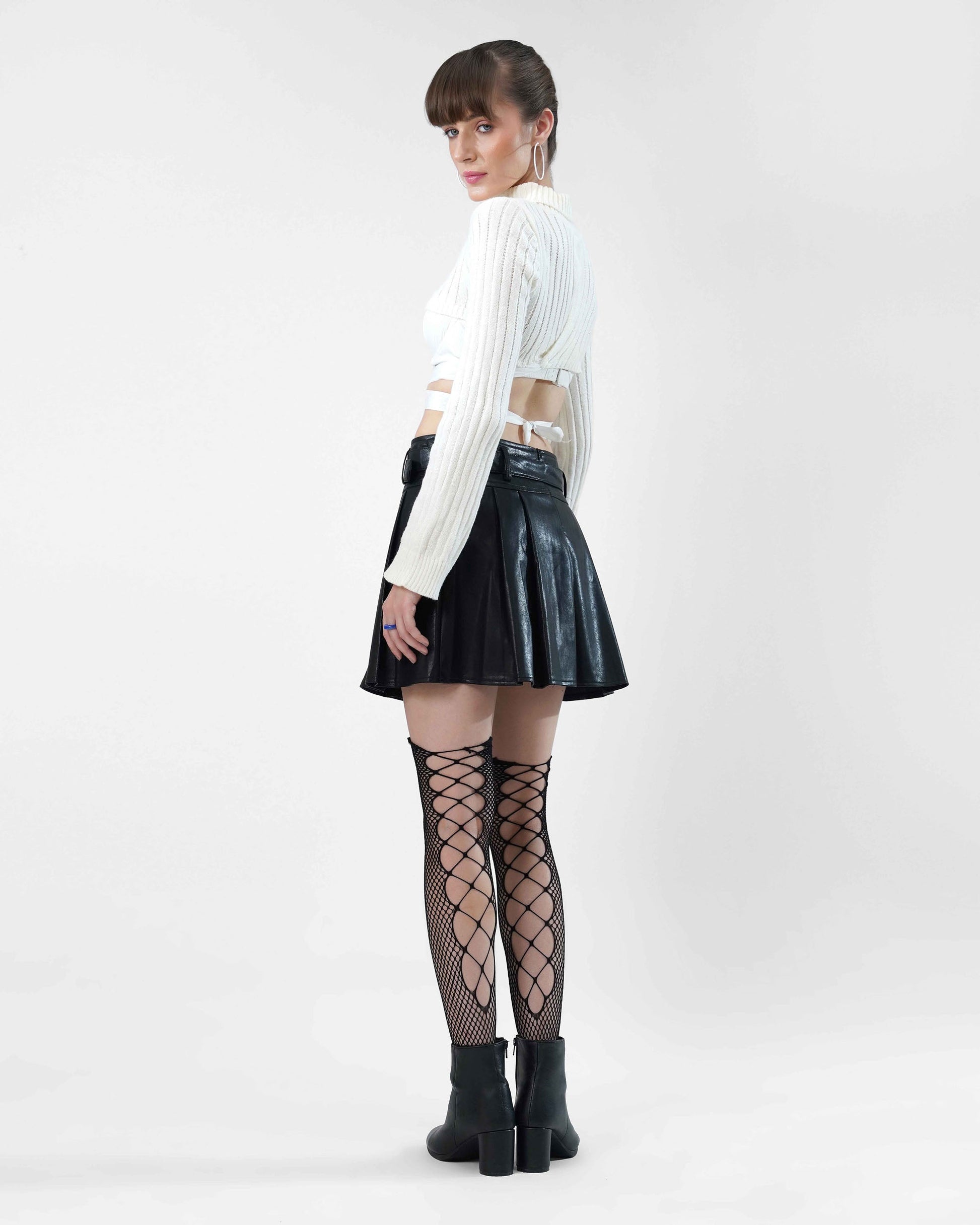 Leather Skirt Blnkz