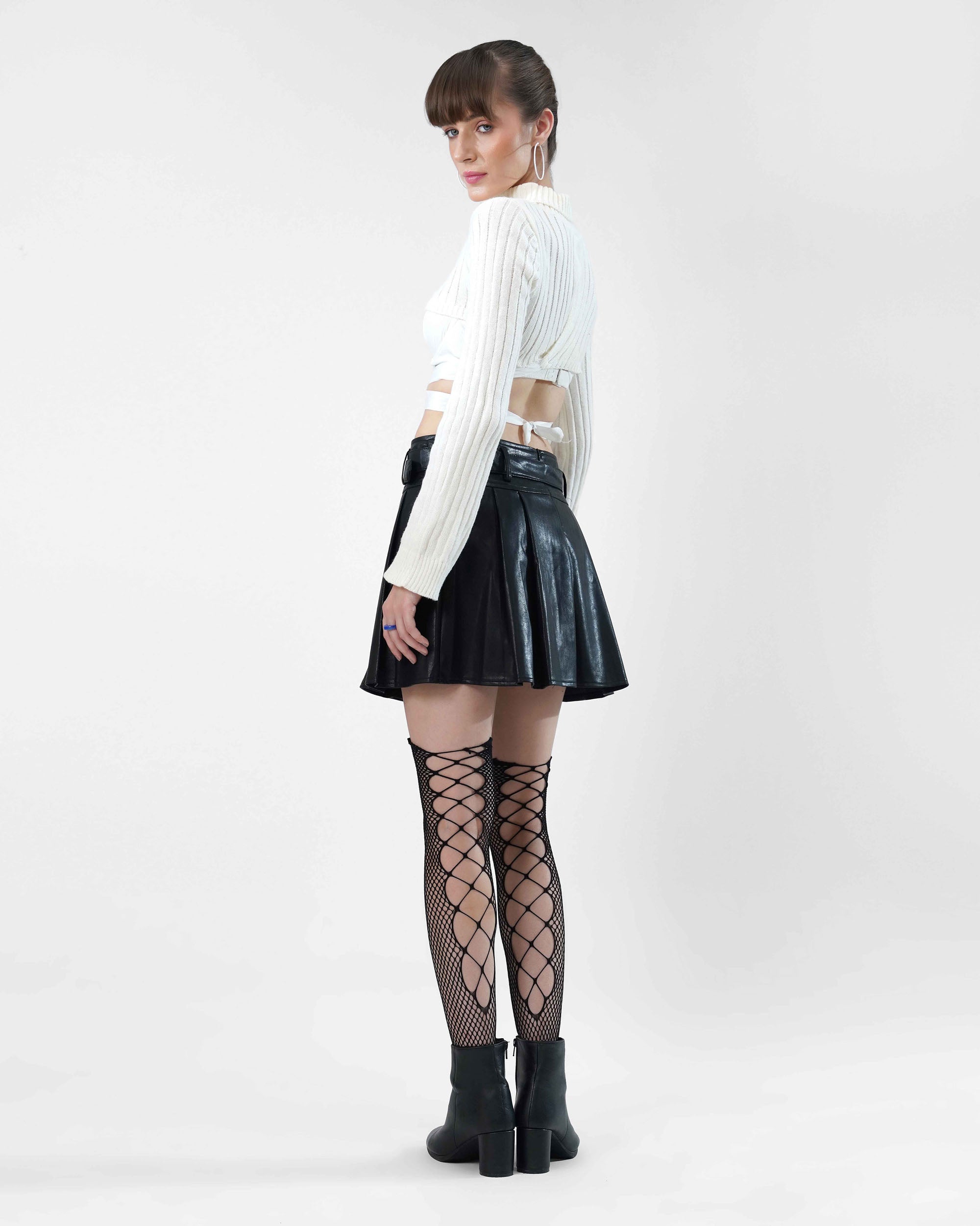 Leather Skirt Blnkz