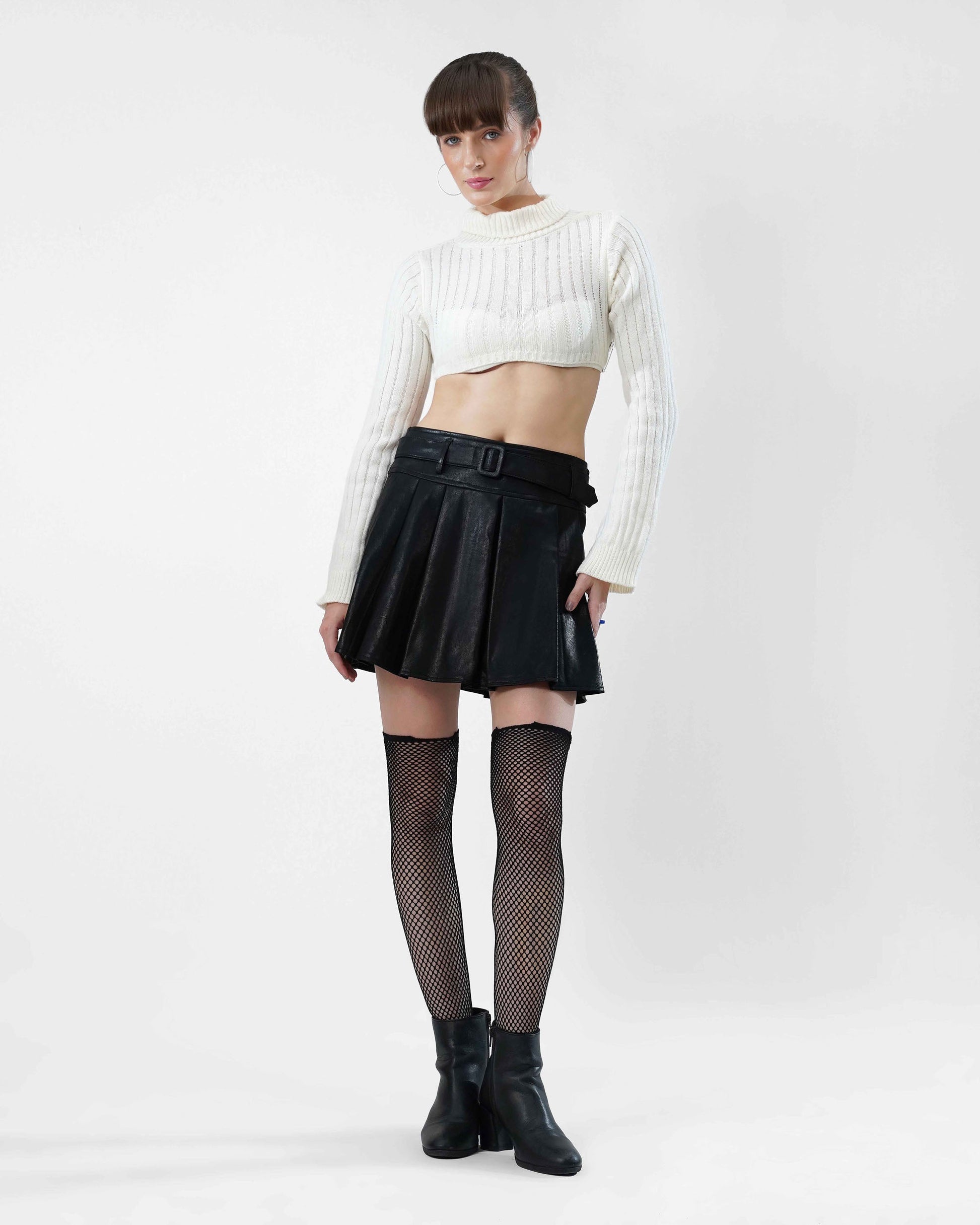 Leather Skirt Blnkz
