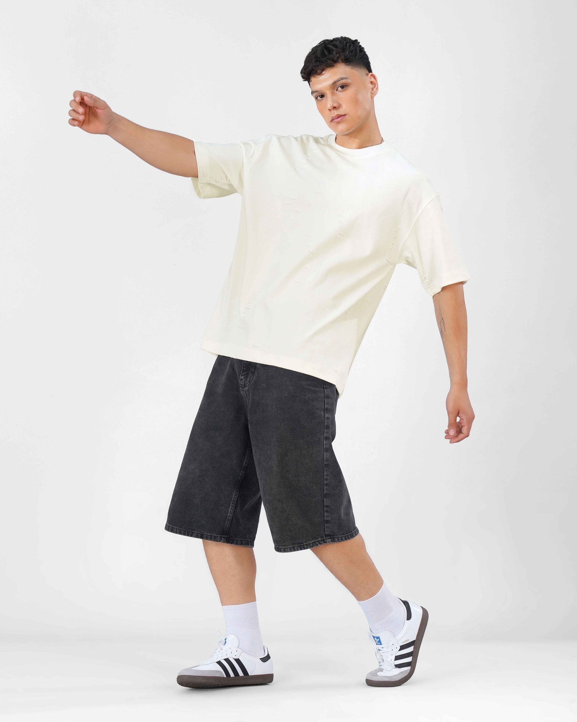 T-shirt ribbed design Blnkz