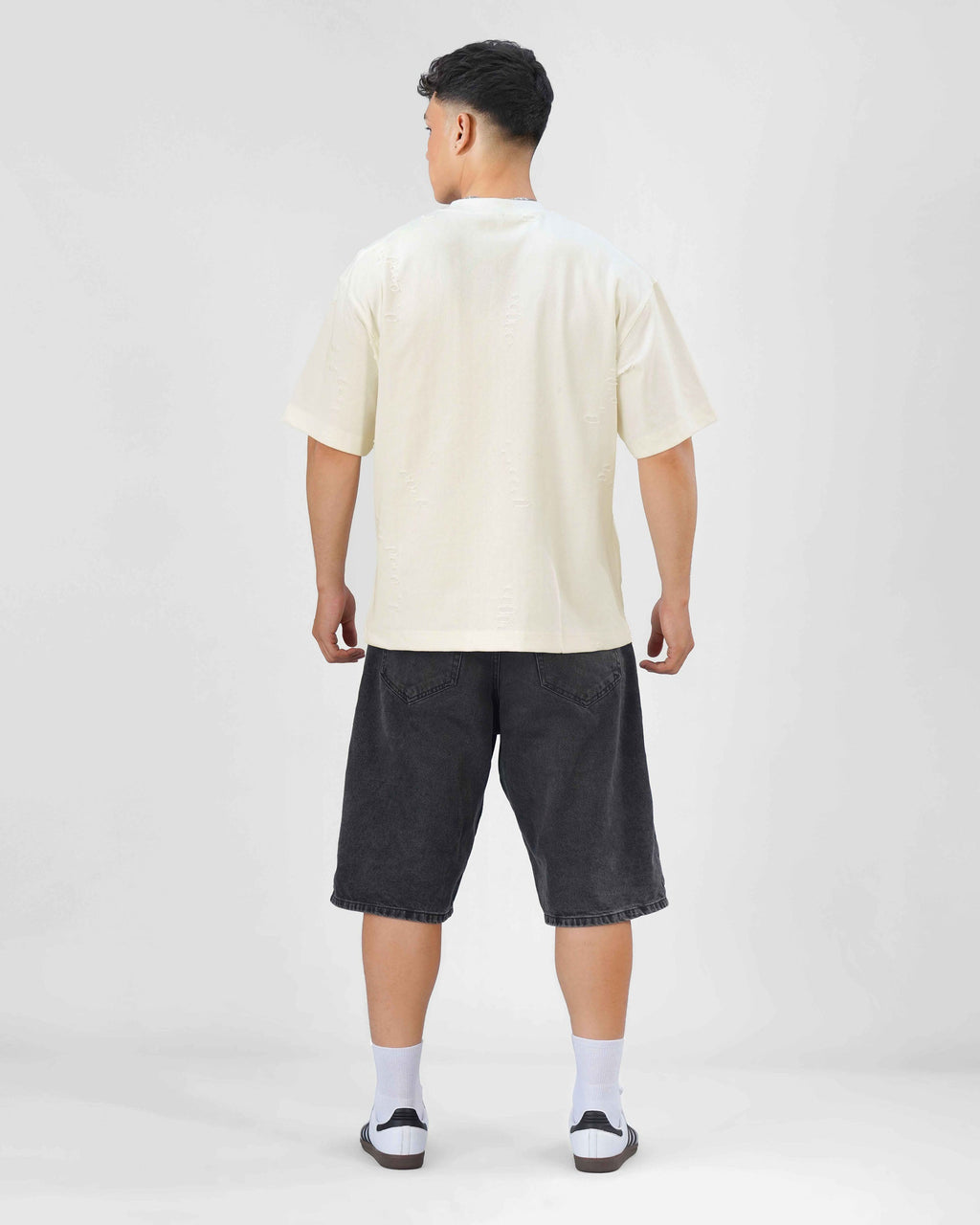 T-shirt ribbed design