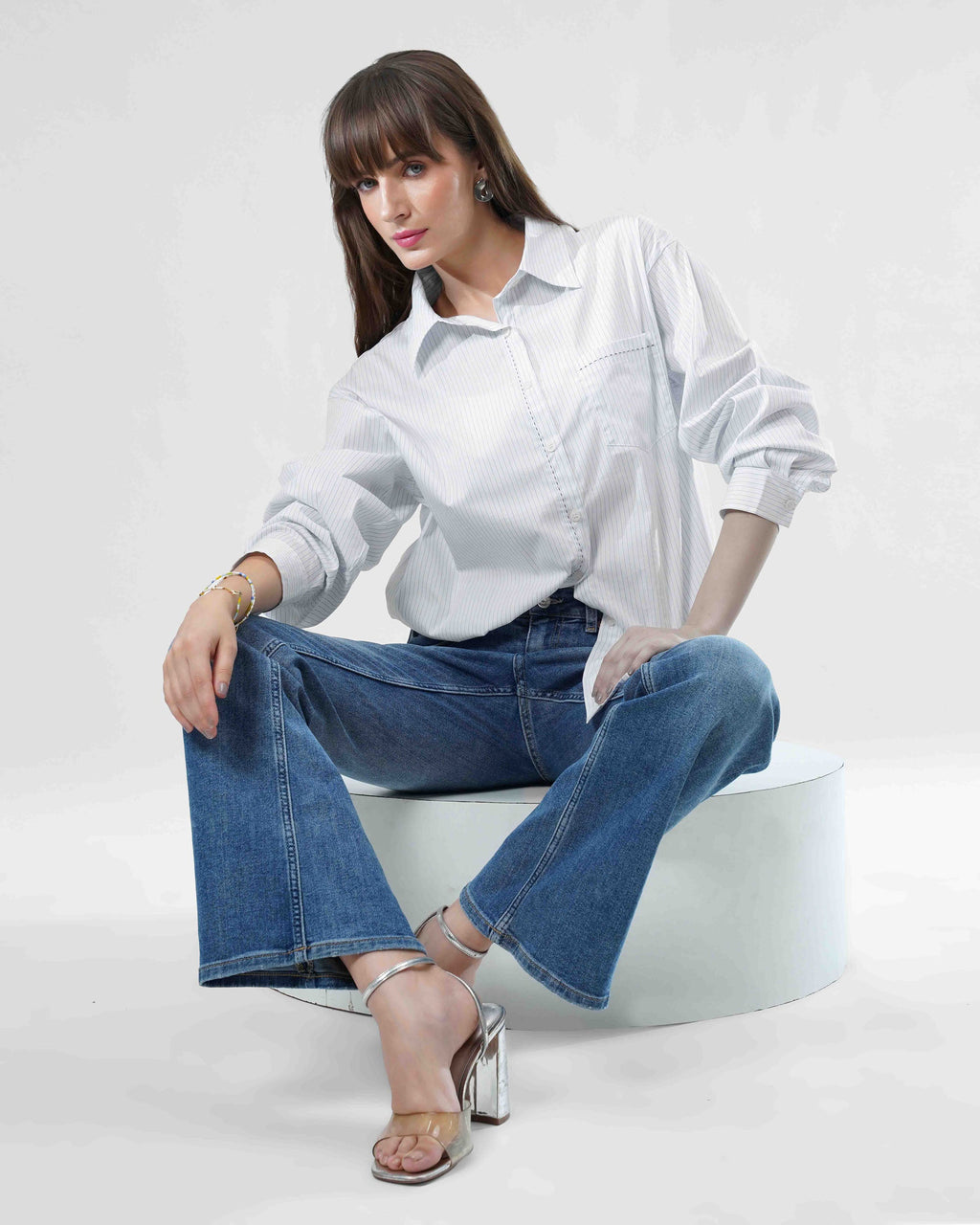 Shirt- relaxed fit stripes