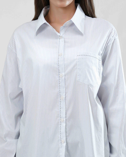 Shirt- relaxed fit stripes