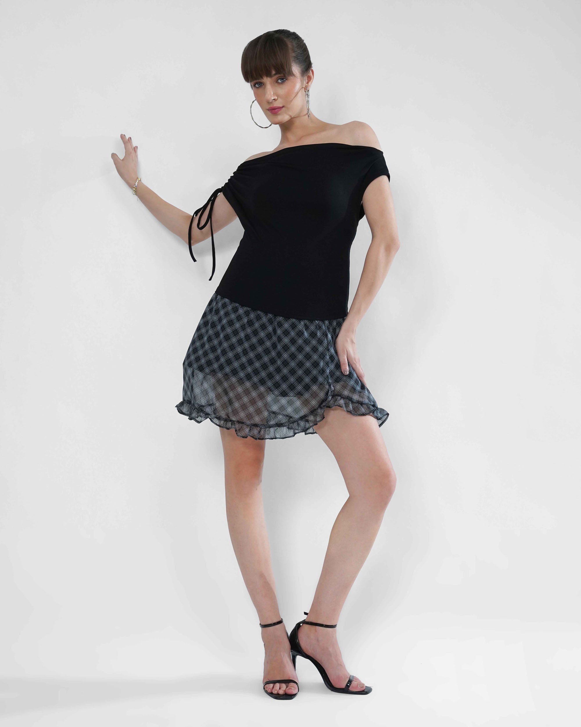 Long Top - Check design