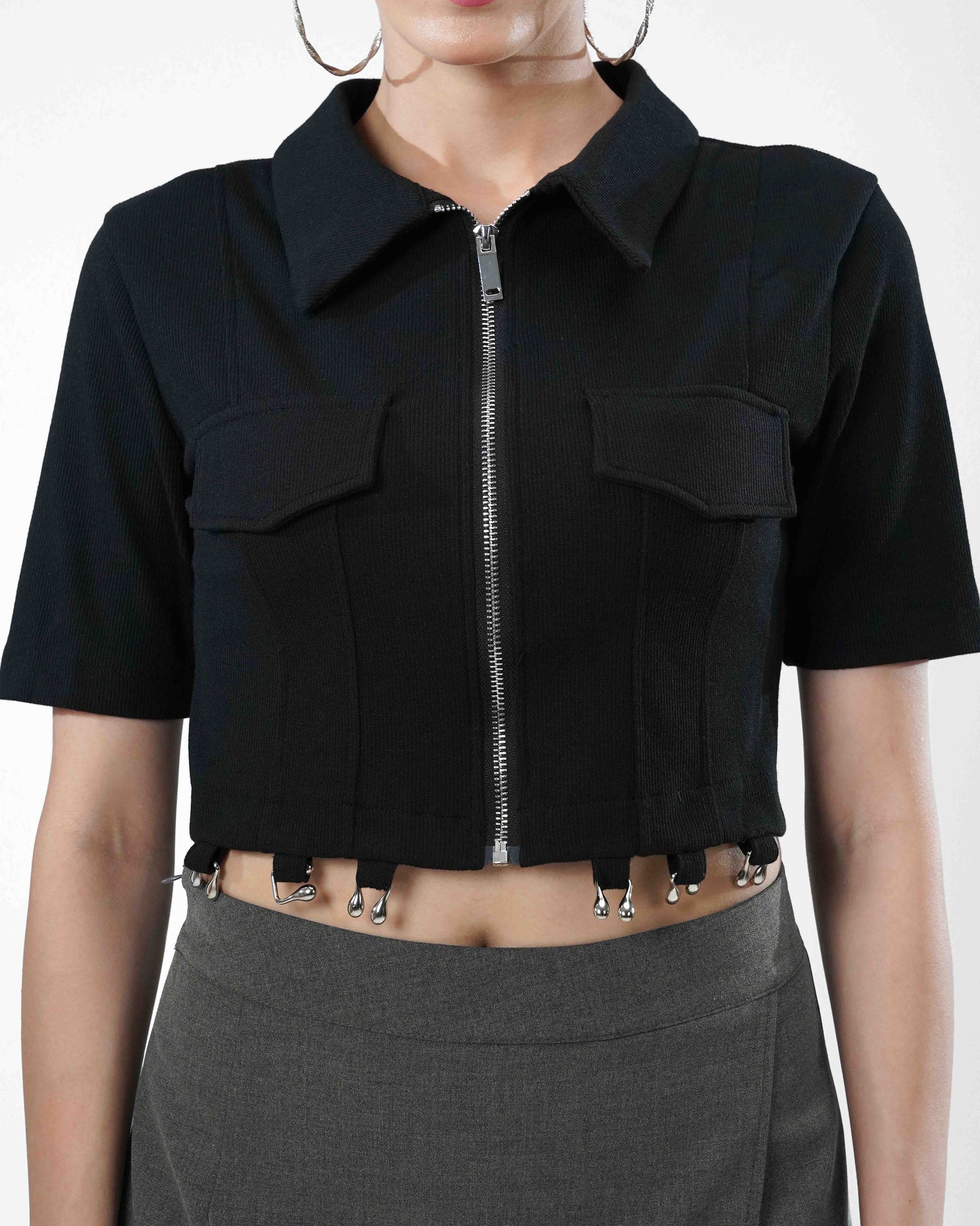 Slit short Skirt Blnkz