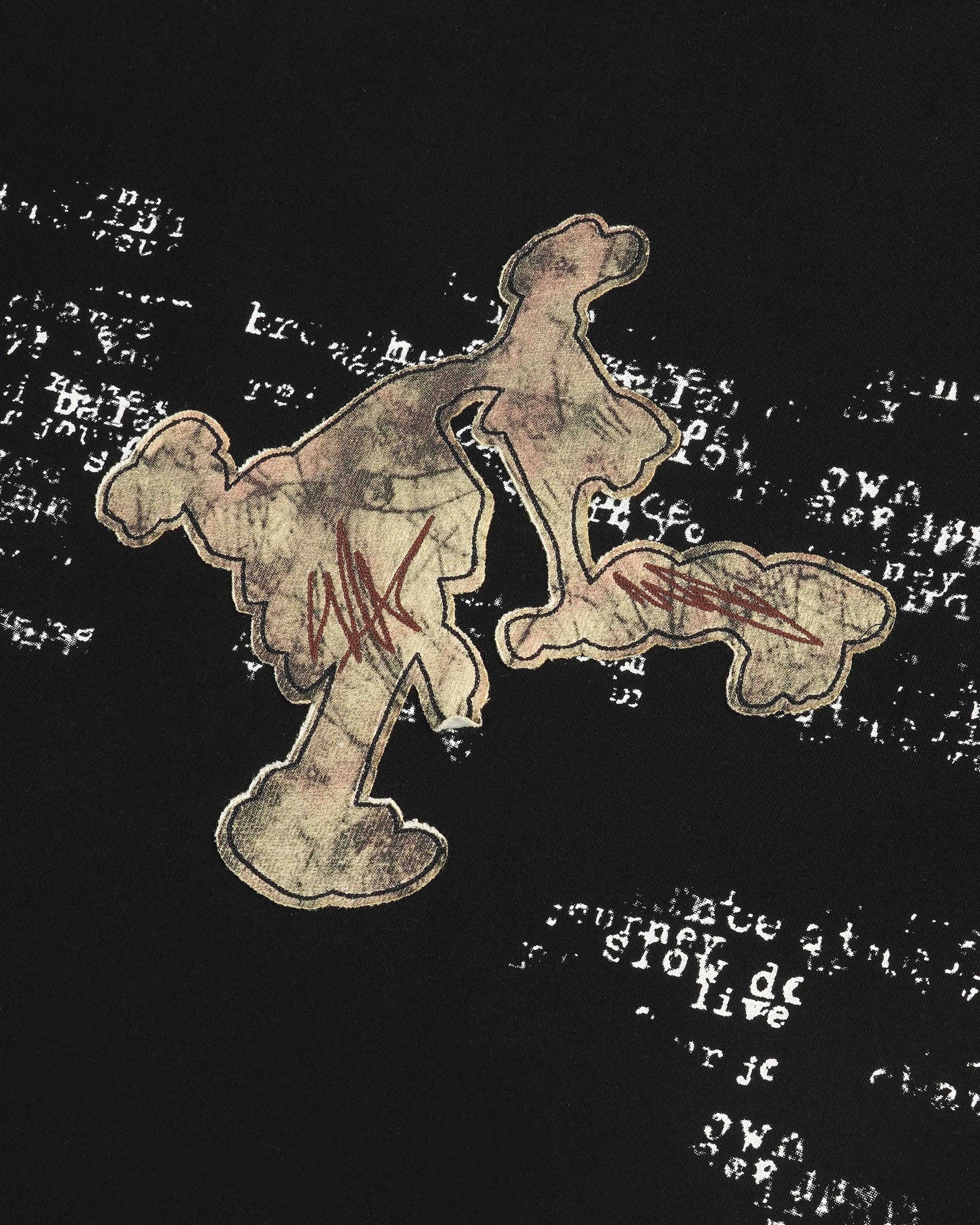 Oversized T-shirt Patch work Blnkz