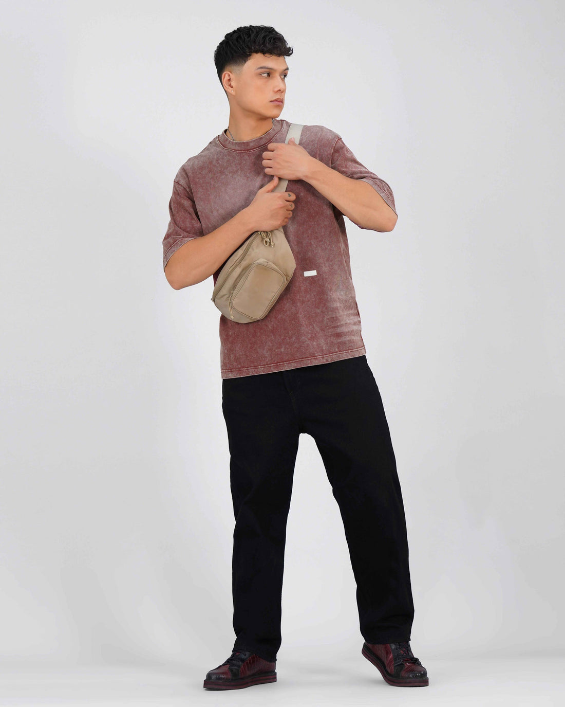 Oversized T-shirt tiedye Blnkz