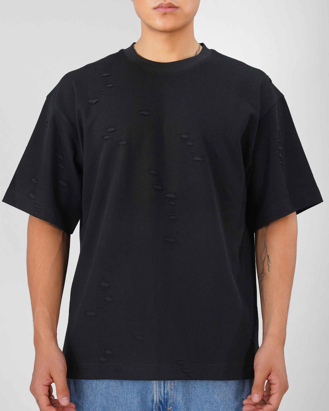 T-shirt ribbed design Blnkz