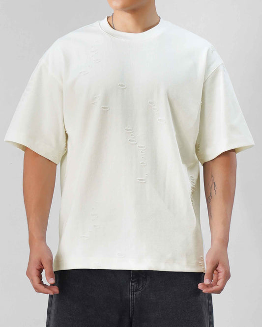 T-shirt ribbed design