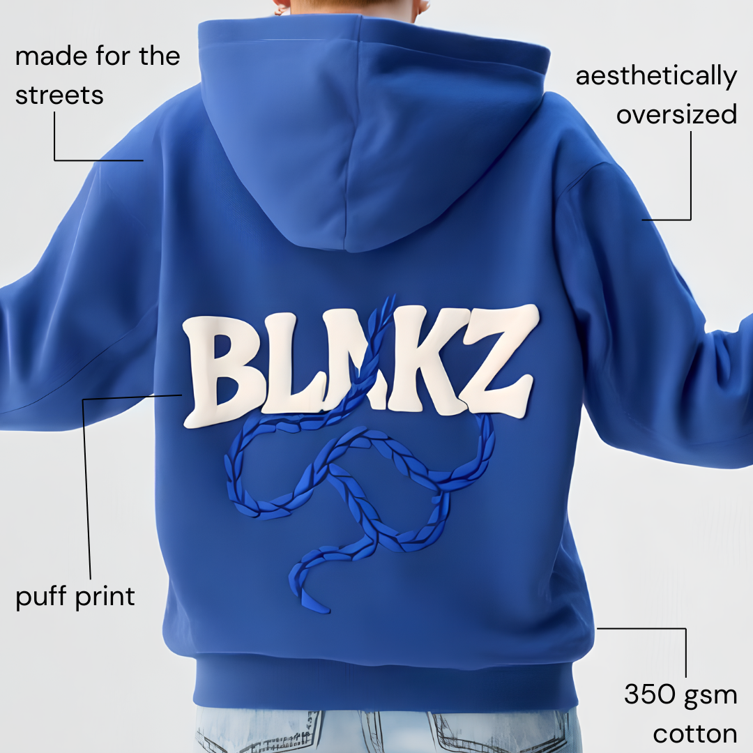 Dragon Hoodie | Unisex Puff Print Intricate Design | 350GSM Pure Cotton Streetwear Hoodie Sweatshirt