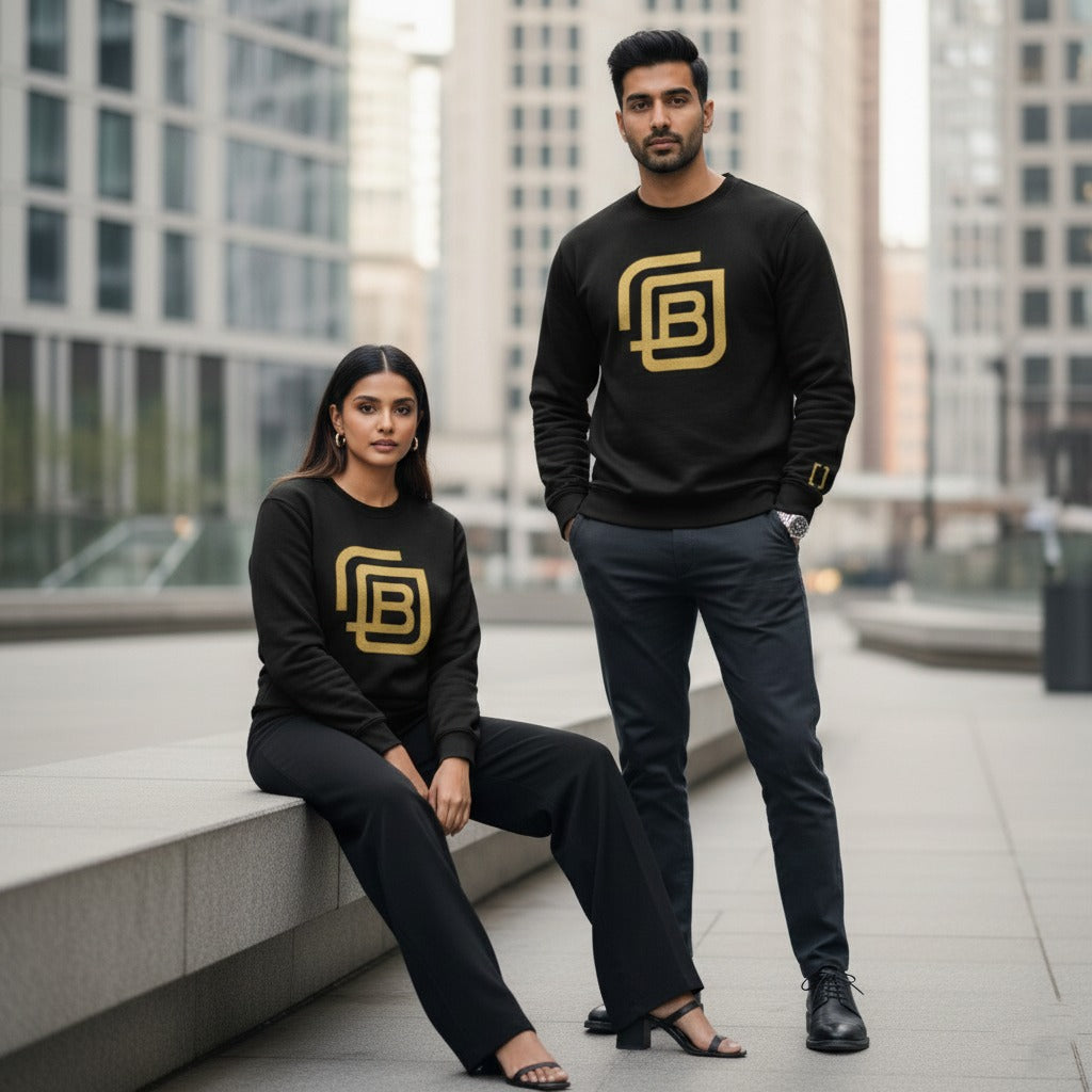 Emblem Edition Sweatshirt | 350GSM Heavy Fabric | Casual Wear For Men