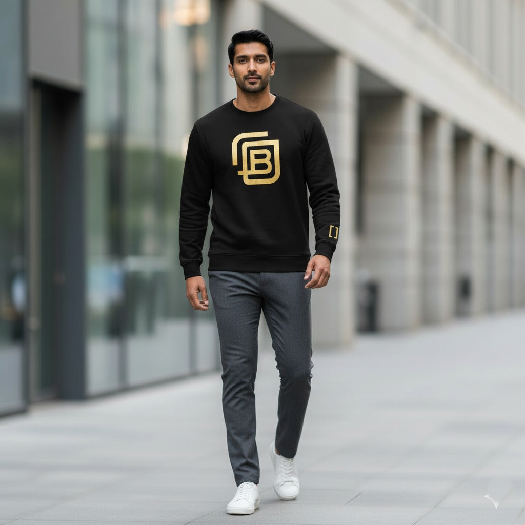 Emblem Edition Sweatshirt | 350GSM Heavy Fabric | Casual Wear For Men