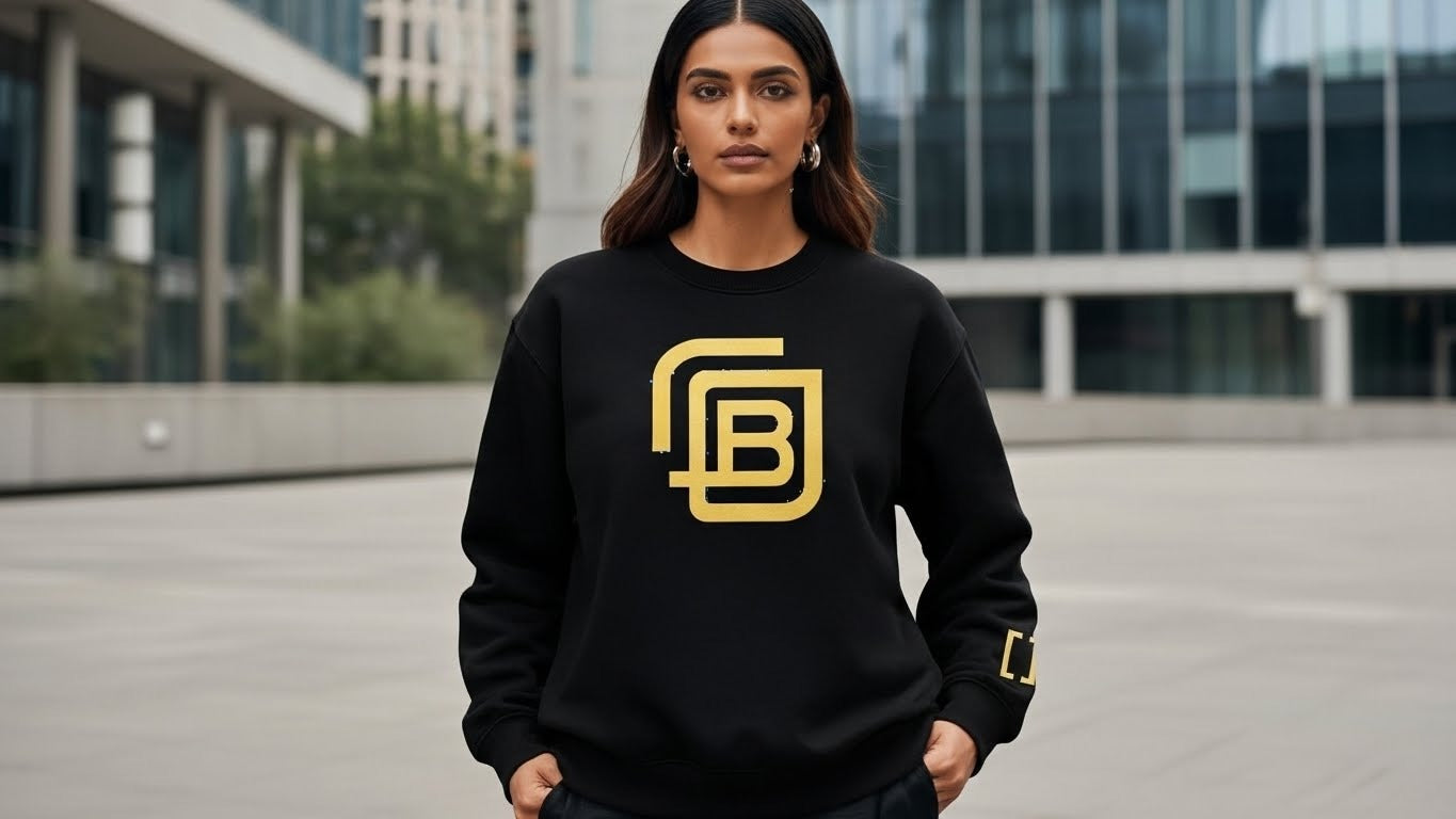 Emblem Edition Sweatshirt | 350GSM Heavy Fabric | Casual Wear For Women