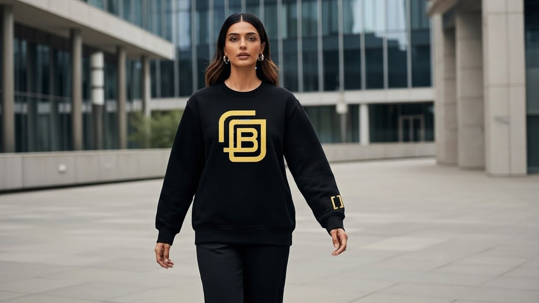Emblem Edition Sweatshirt | 350GSM Heavy Fabric | Casual Wear For Women